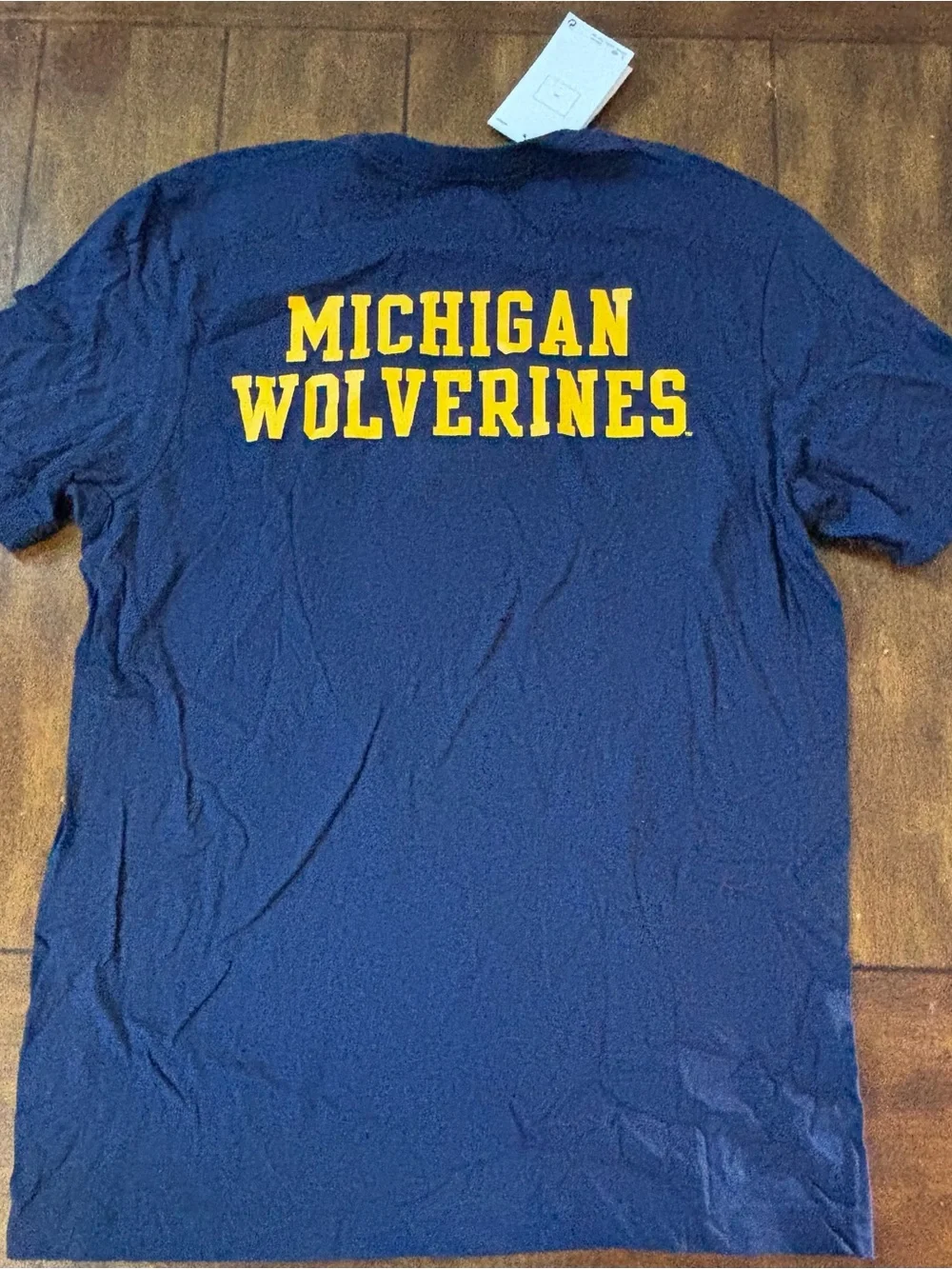 Nike Air Jordan U of M Michigan Wolverines HAIL  T Football Adult Medium NWT